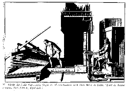 fig.of organ section by Dom Bedos