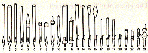 various pipes